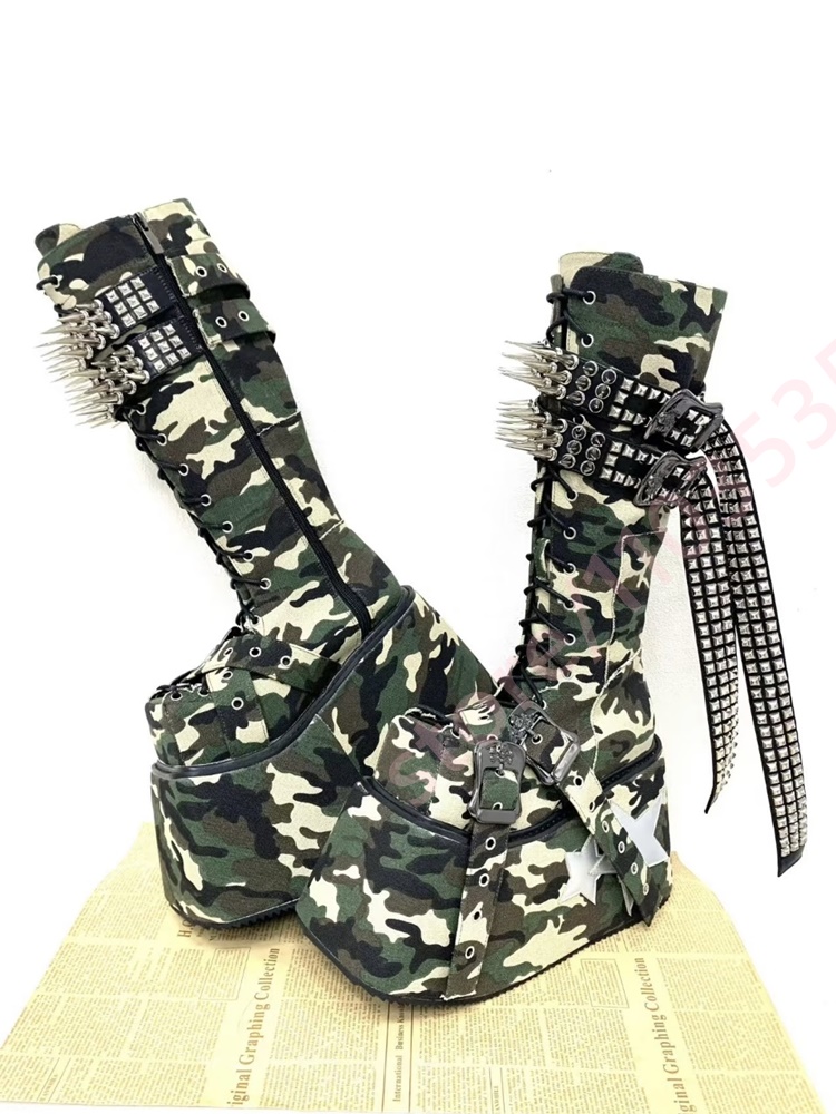 2026 Leopard Knee High Platfor - Motorcycle Chain 评论和价格