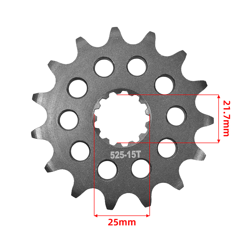 525 15T 16T 17T Front Sprocket - 428 Chain 评论和价格