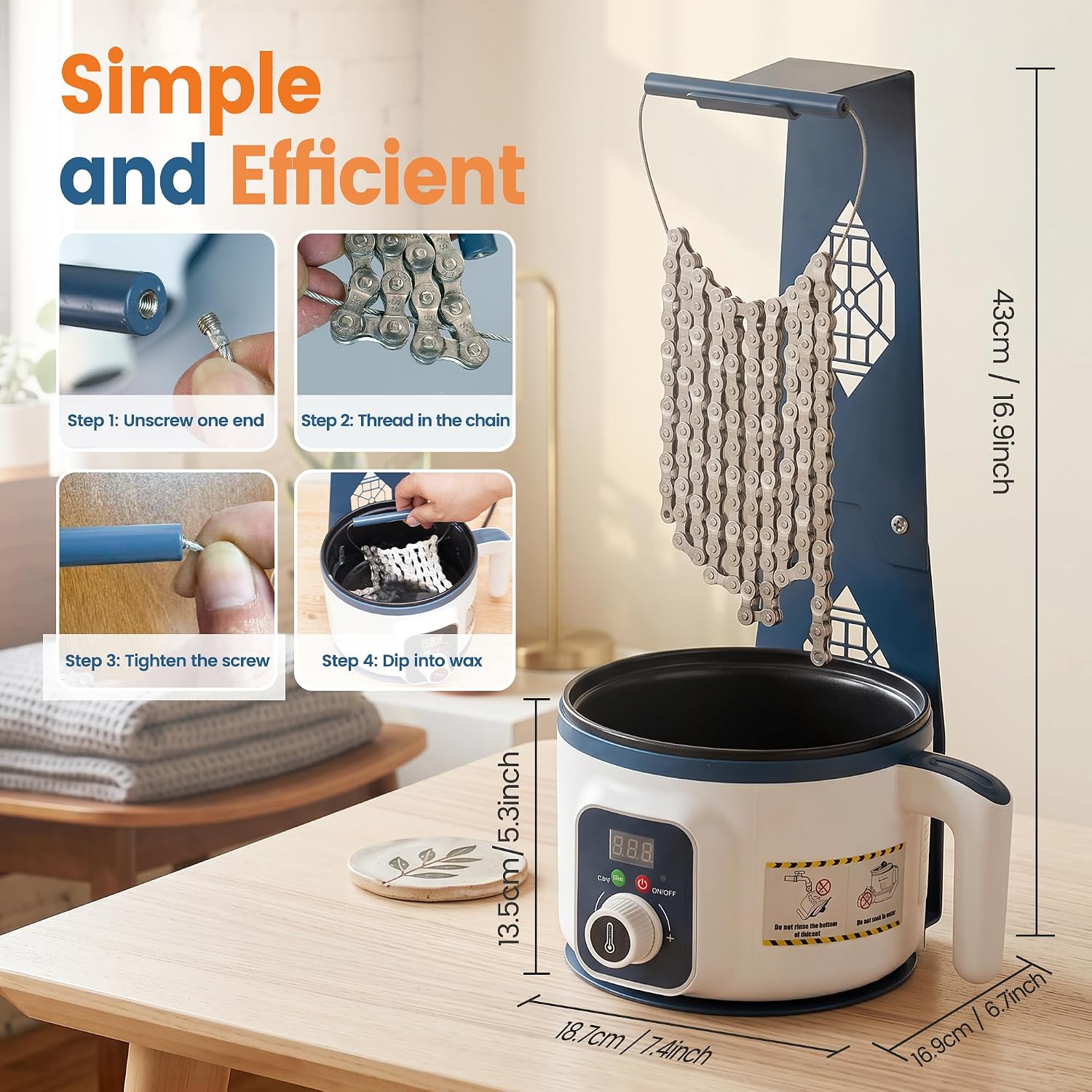 Bicycle Chain Wax Melting Pot  - Bicycle Chain 评论和价格